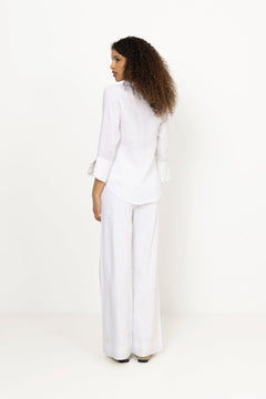 Clarion Linen Shirt - White