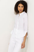 Clarion Linen Shirt - White