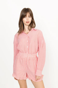 Sonja Shirt - Red/White