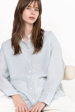 Sonja Shirt - Green/White