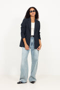 Rita LS Blazer - Dark Sapphire