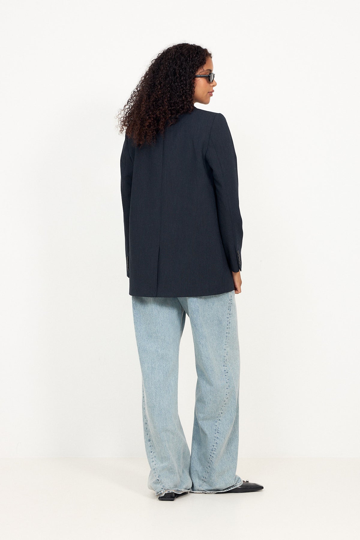 Rita LS Blazer - Dark Sapphire