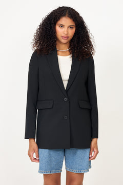 Rita LS Blazer - Black