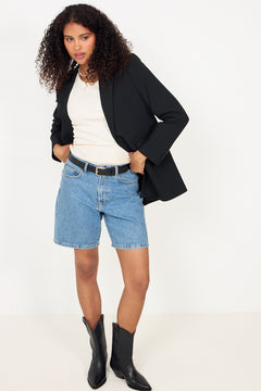 Rita LS Blazer - Black
