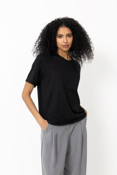 Terina Organic Tee - Black