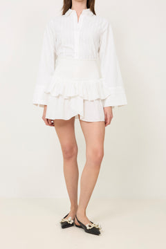 Carin R Skirt - White