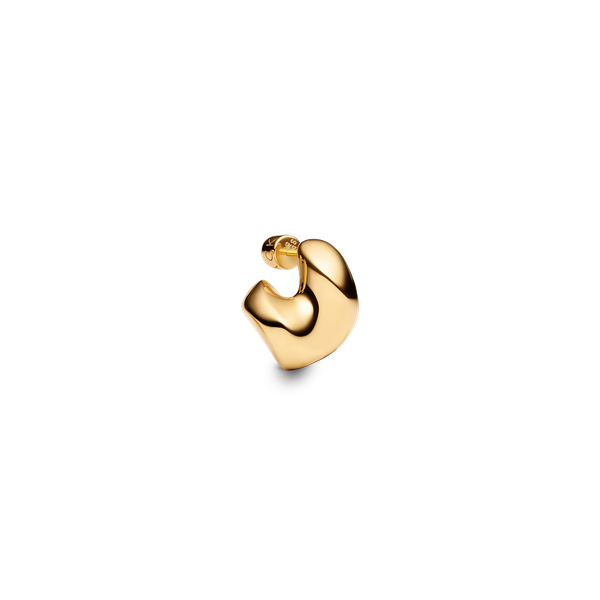 Saddle Earrings Small - Gold