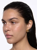 Saddle Earrings Small - Gold