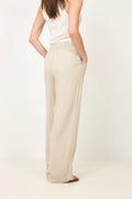 Sonar Drapy Linen Pants - Natural