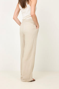 Sonar Drapy Linen Pants - Natural