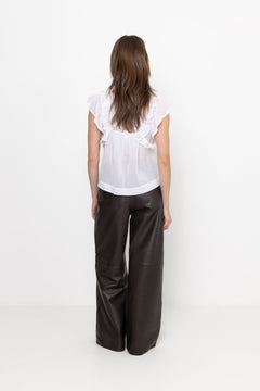 Jayla S Voile Top - White