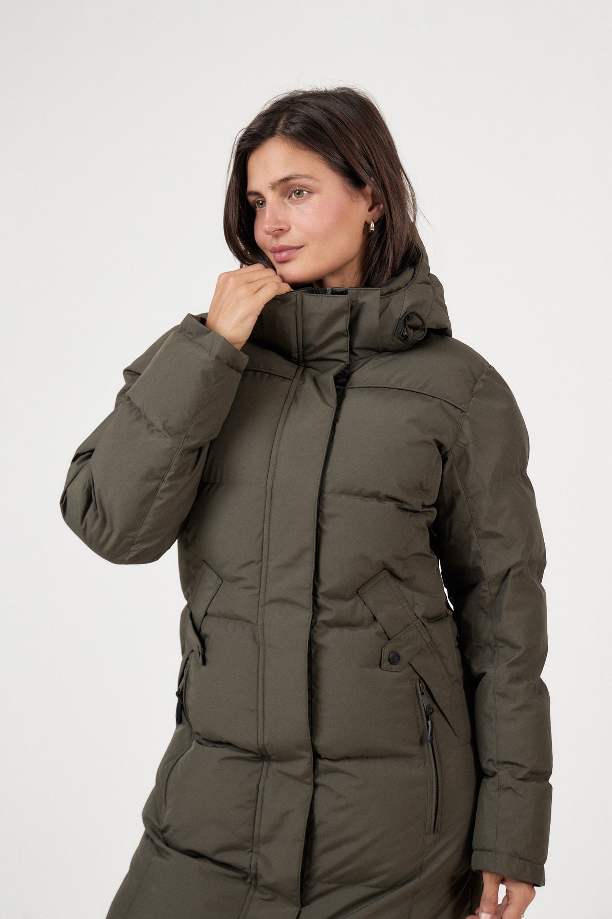 Liv Coat - Olive Night