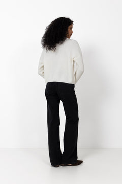 AlphaGZ Short Cardigan - Ivory
