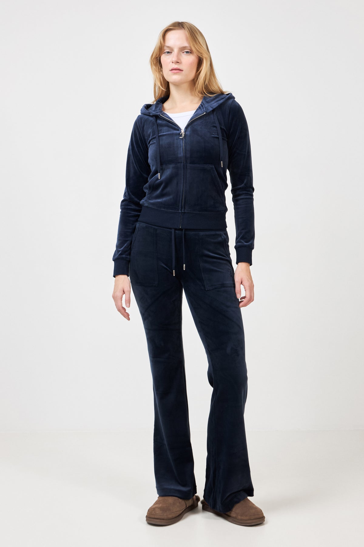 Layla Low Rise Flare Pocketed - Night Sky