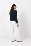 Essential Ls Boxy Tee - Dark Sapphire
