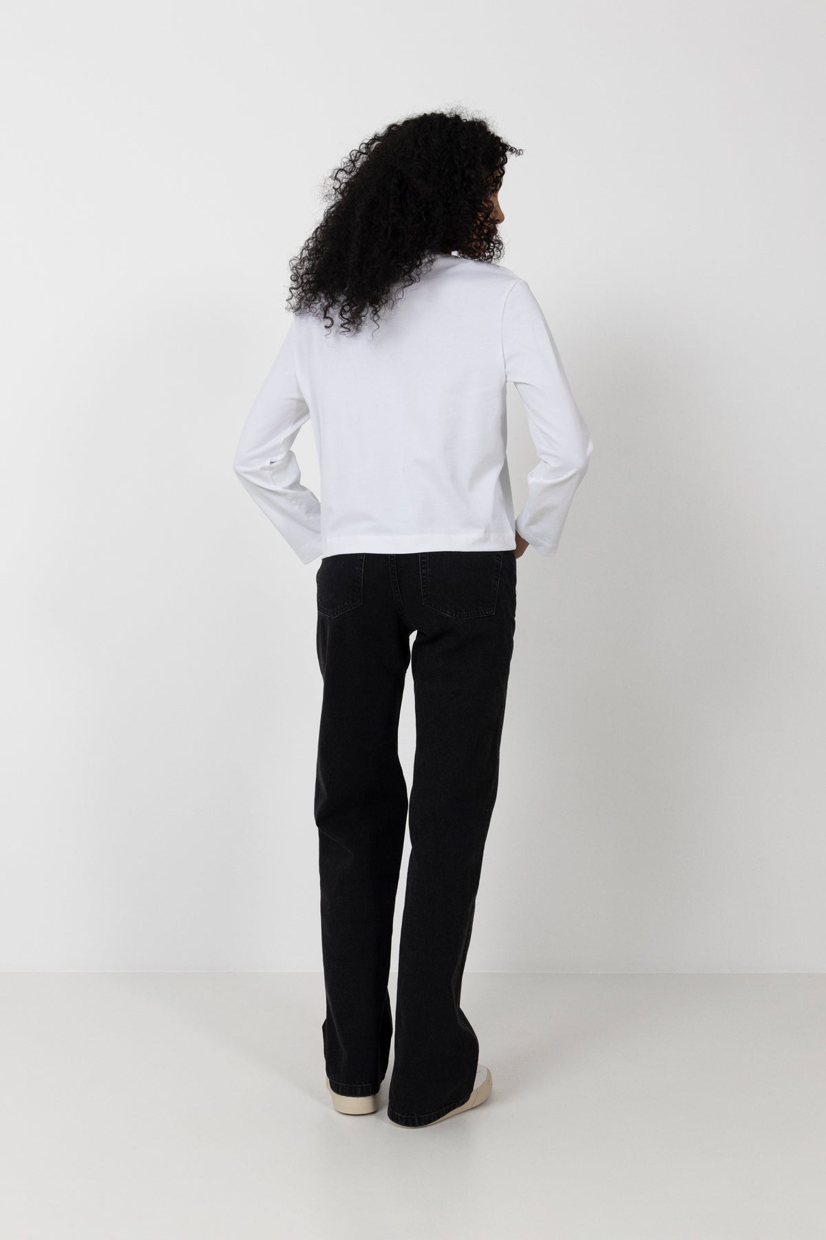 Essential Ls Boxy Tee - Bright White
