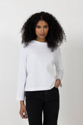 Essential Ls Boxy Tee - Bright White