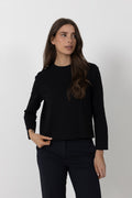 Essential Ls Boxy Tee - Black