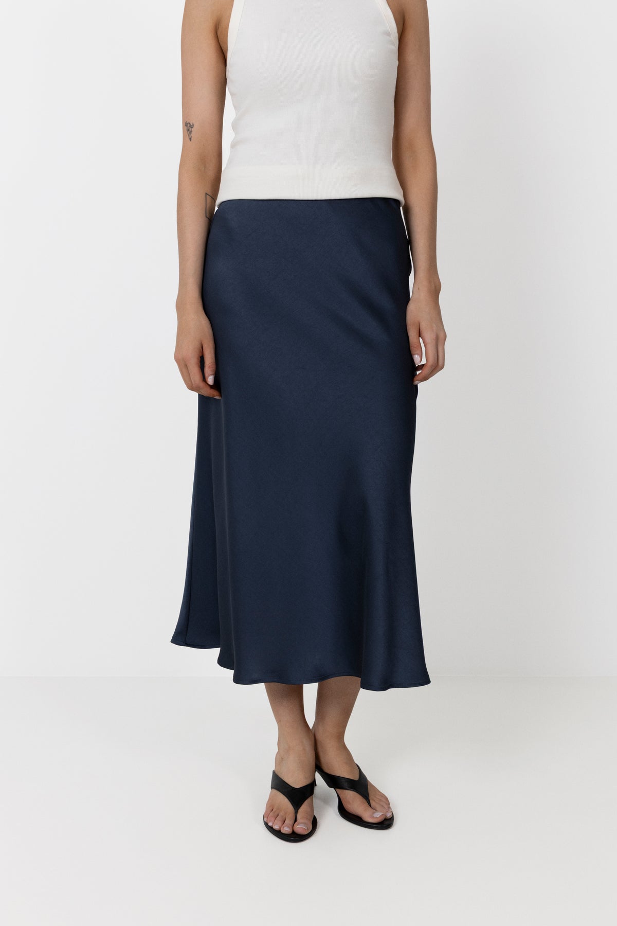 Bovary Skirt - Midnight Blue