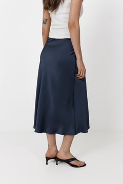 Bovary Skirt - Midnight Blue