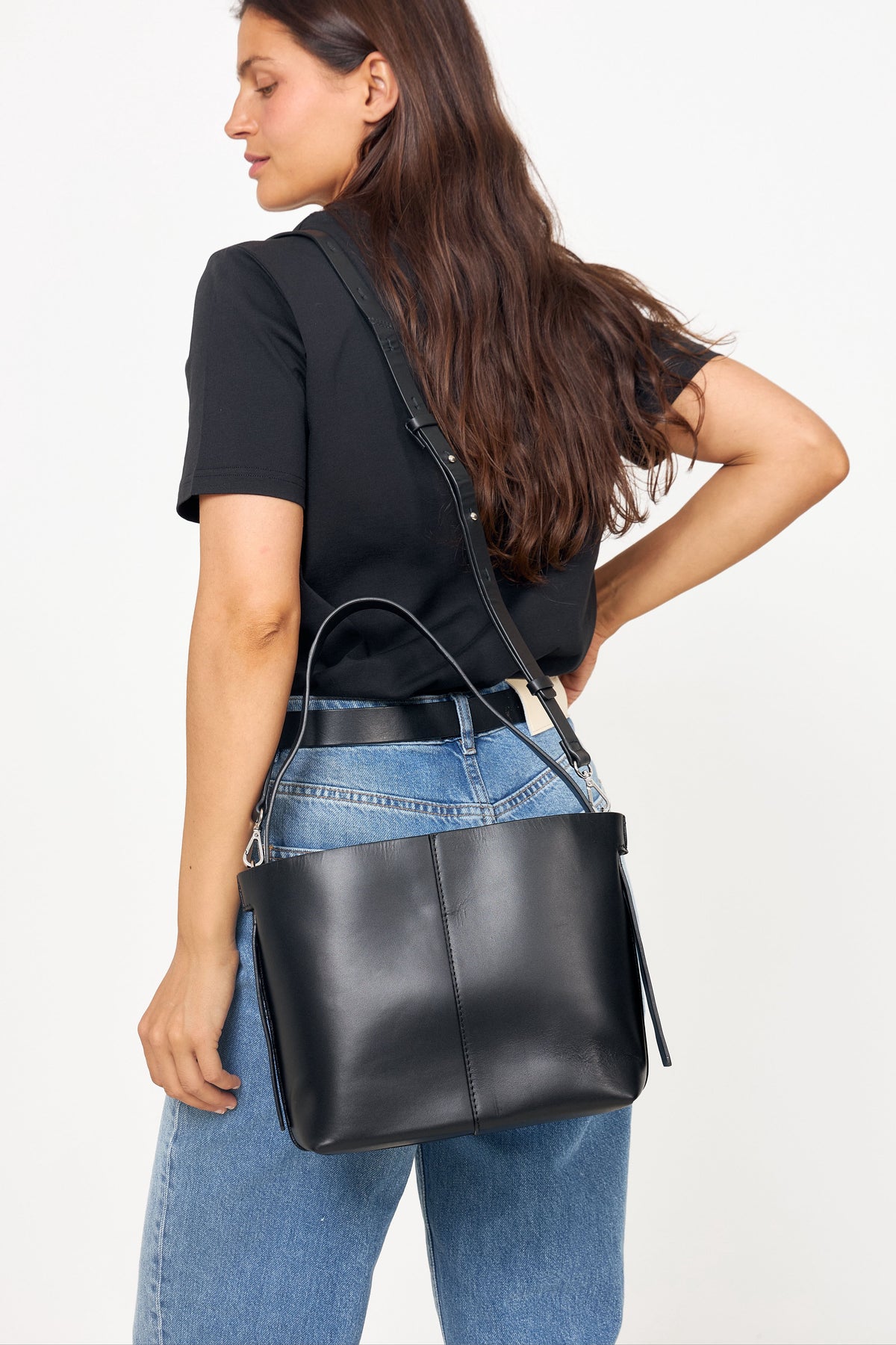 Nappa Fraya Small Bag - Black