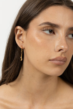Lyric Earrings - Gold