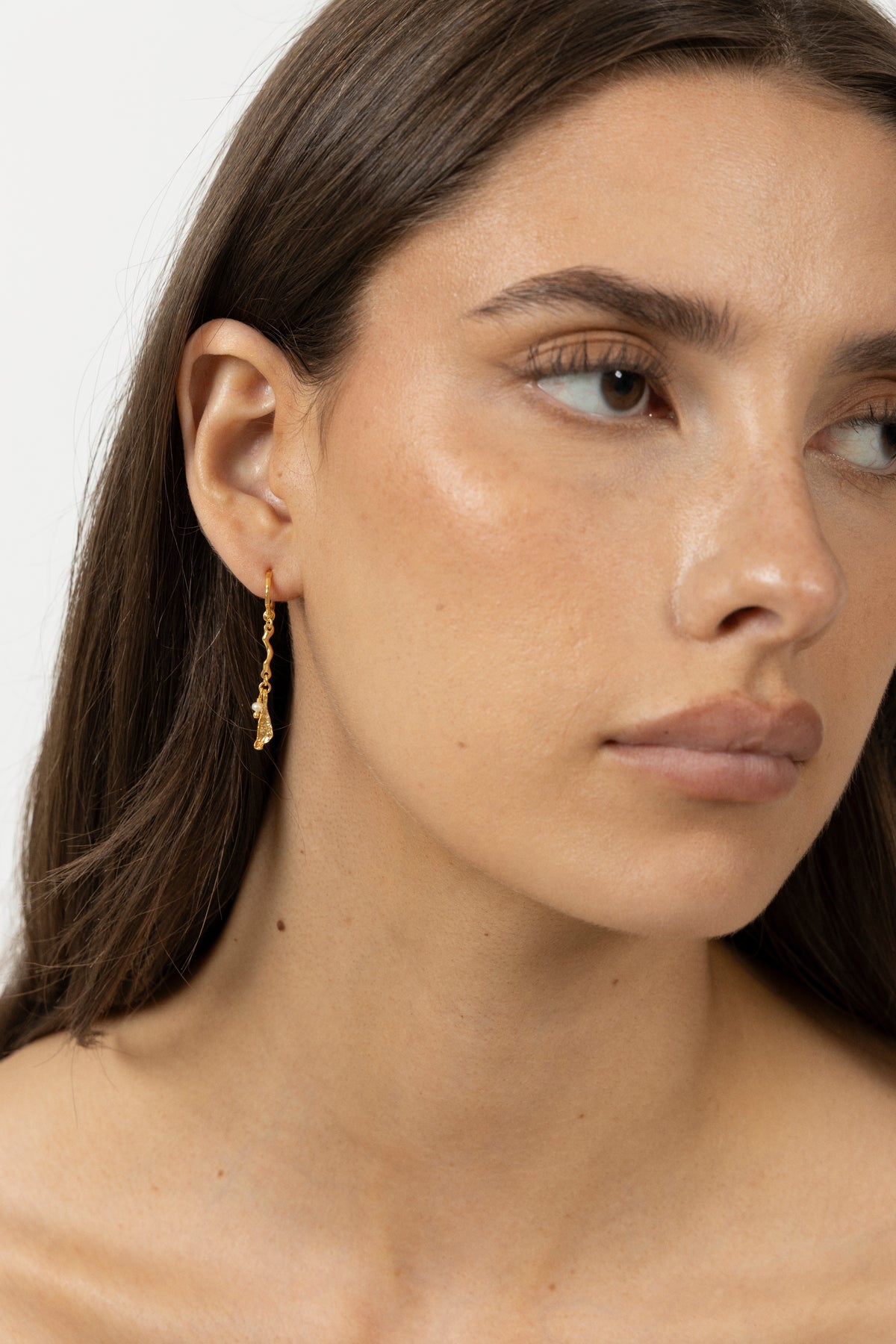 Lyric Earrings - Gold