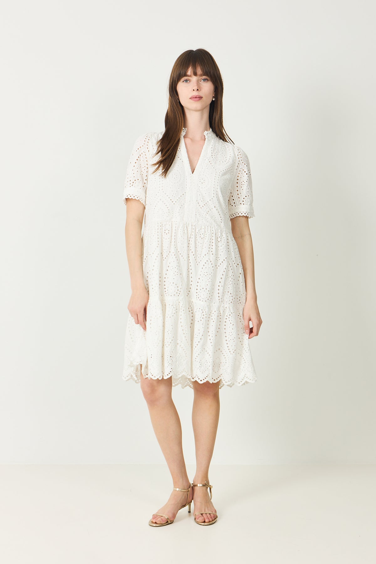 Yasholi Ss Dress S. - Star White