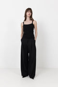 Celica Anna Strap Tank Top - Black