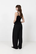 Celica Anna Strap Tank Top - Black