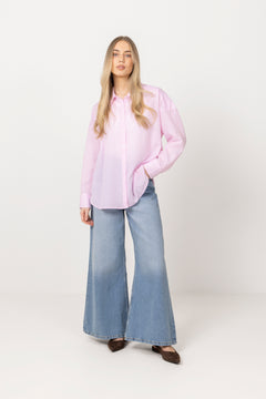 Sonja Shirt - Pink/White