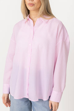 Sonja Shirt - Pink/White