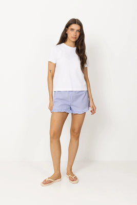 Sonja Shorts - Blue/White Stribe