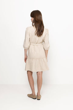 Linen Dress - Light Sand