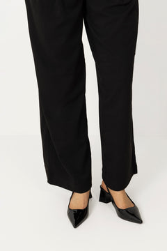 Biamaralyn Slingback Patent - Black