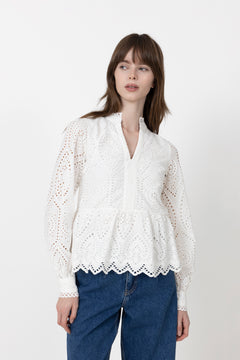 Yasholi Ls Top - Star White