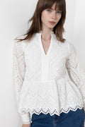 Yasholi Ls Top - Star White