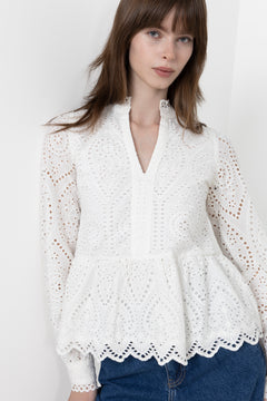 Yasholi Ls Top - Star White