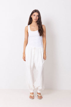 Saamanza Tank Top - White