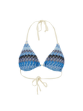Amber Bel Bikini Top - Dazzling Blue