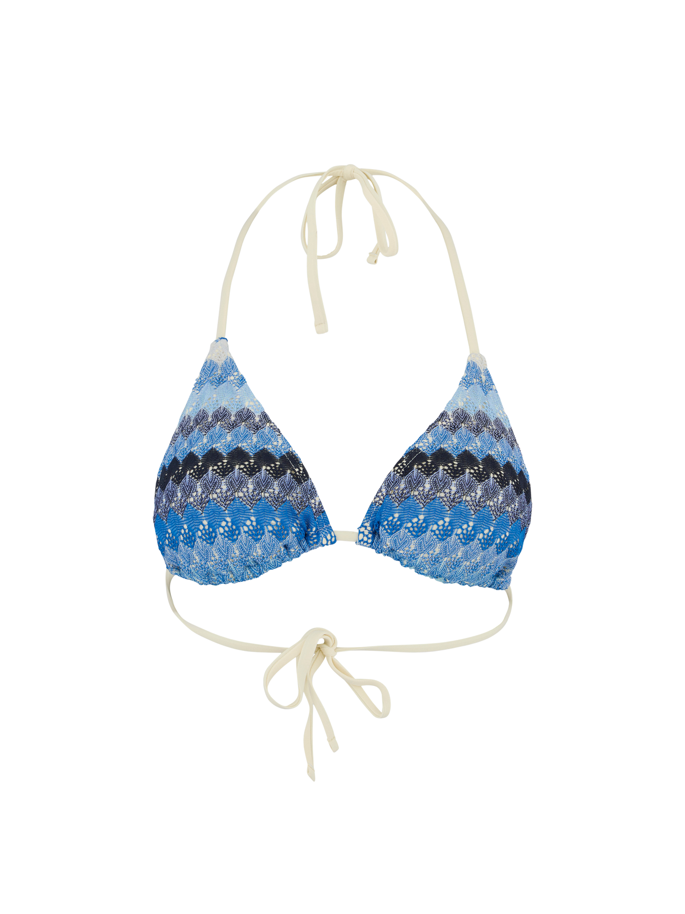 Amber Bel Bikini Top - Dazzling Blue