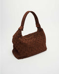 Big Dandy Braided Suede - Dark Brown W. Gold