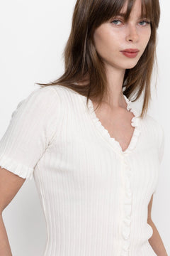 Fabia Ss Tee - White