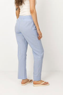 Sonar Linen Pants - Light Blue