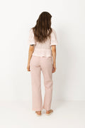 Sonar Linen Pants - Rose Smoke