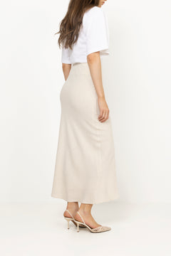 Viso Linen Skirt - Natural