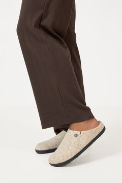 Zermatt Shearling Wool Felt Narrow - Eggnog