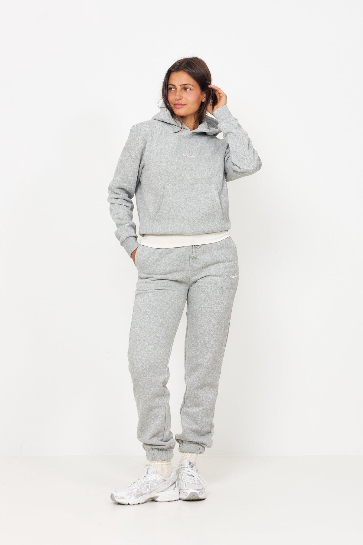 W Regular Trouser - Grey Mix