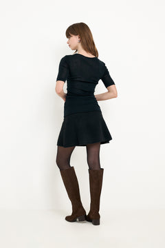 Gisa Knit Skirt - Black