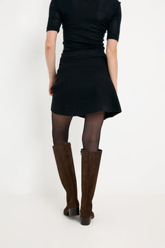 Gisa Knit Skirt - Black